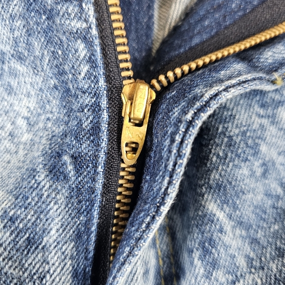 VTG RARE 80s Bon Jour Womens Acid Wash Tapered Mom Jeans Acid Wash 22 USA NWT - Picture 7 of 16